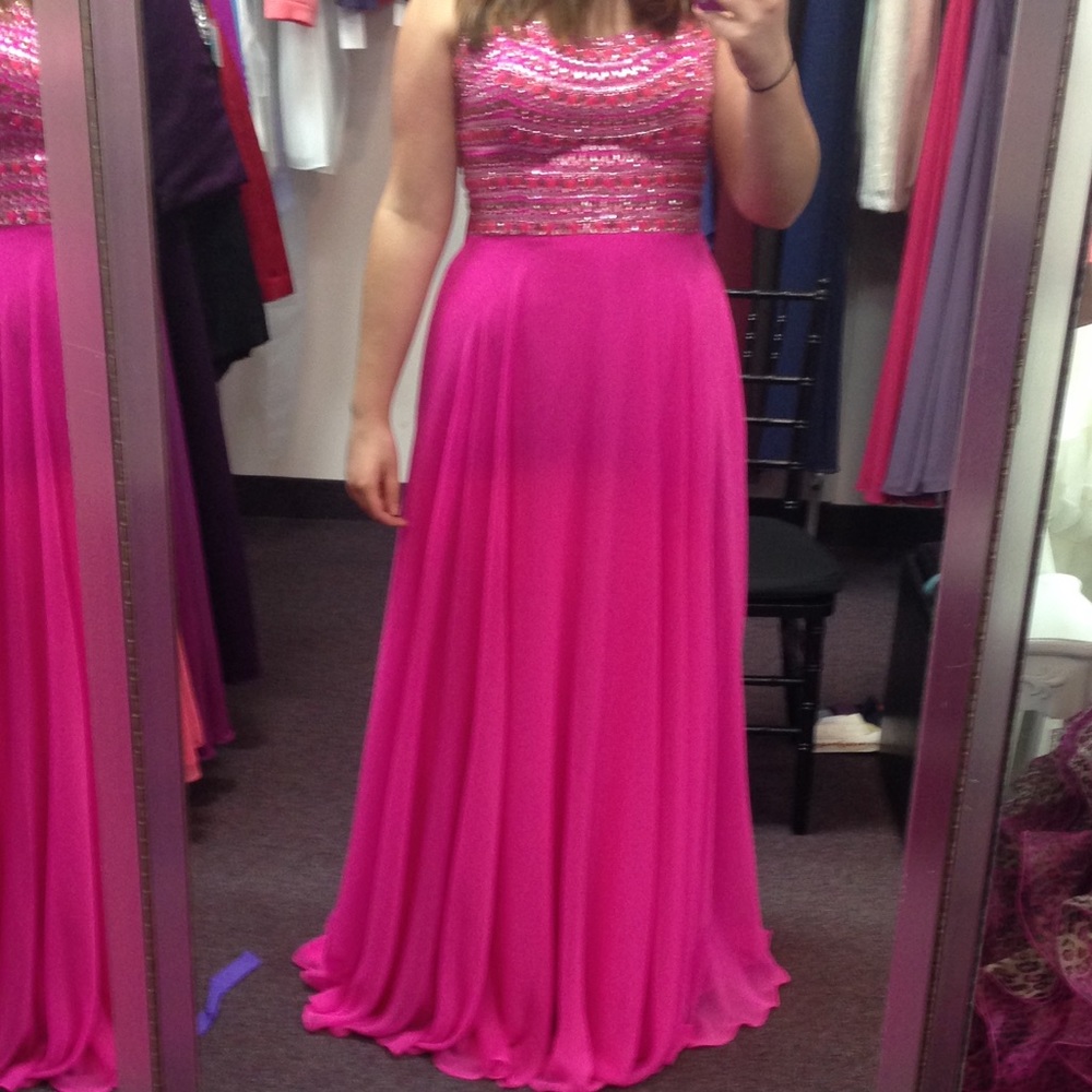 Embellished Prom Dress